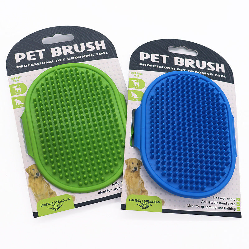 Premium Soft Silicone Pet Bath Brush for Gentle Grooming Joy