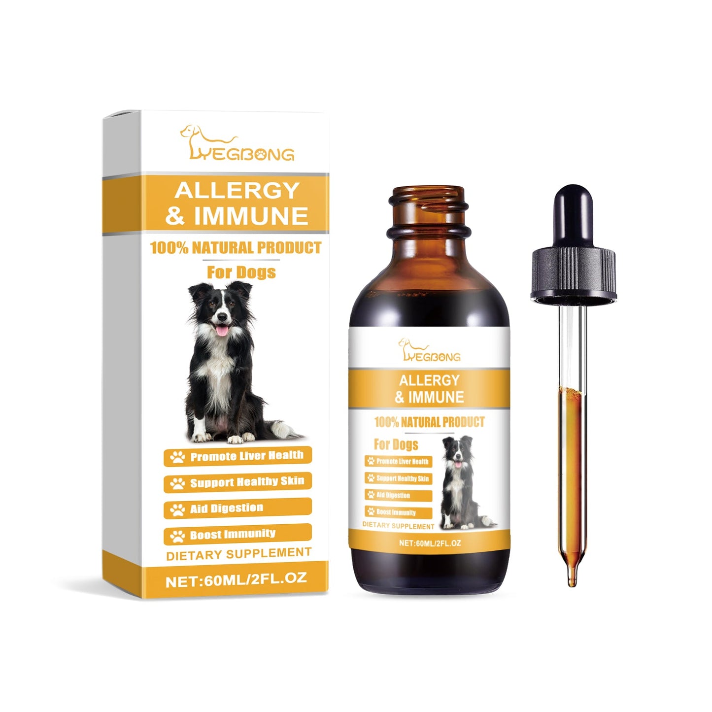 Dog Body Care Drops, Care And Relieve Pet Body Discomfort Nutritional Care Supplements