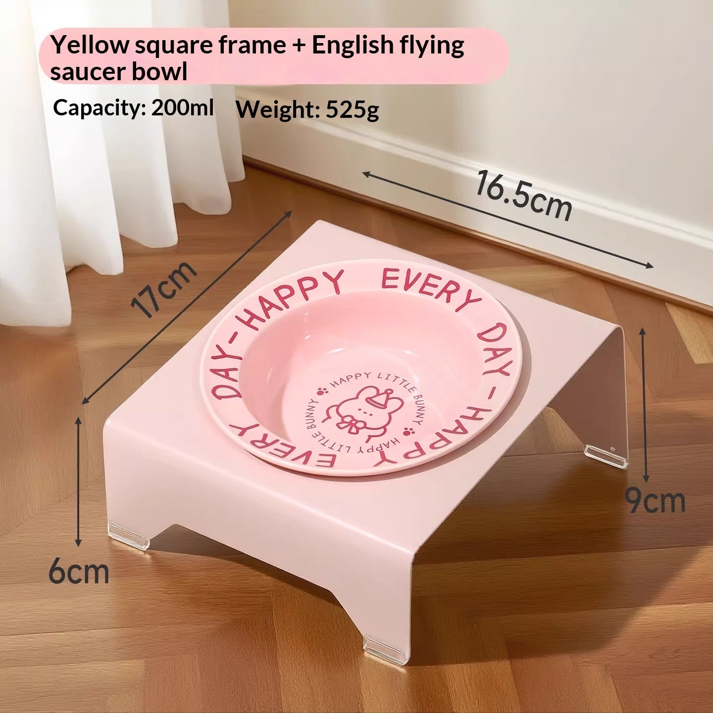 Ceramic Cat Food Cat Magnetic High-legged Cat Bowl Stand Cat