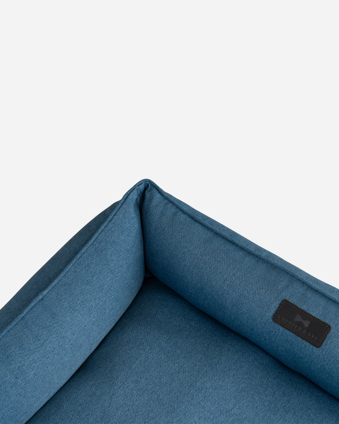 Purrfect Kingdom™ - Denim Cotton Bolster Pet Bed