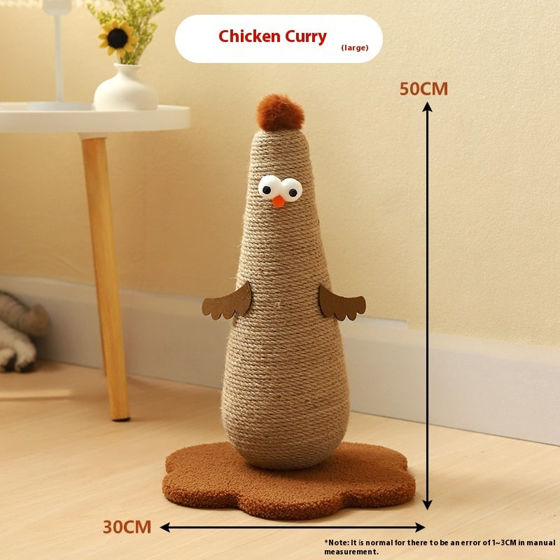 Sisal Wear-resistant And Non Falling Vertical Cat Scratch