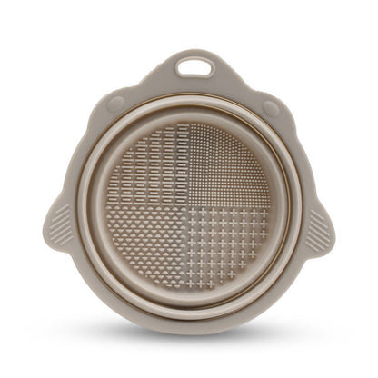 Factory Wholesale Silicone Folding Bowls For Cats And