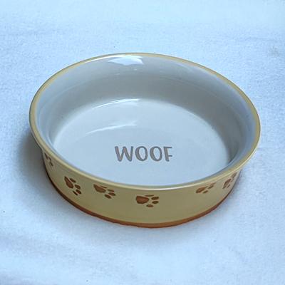 Tail Single Medium Anti-tip Neck Guard Cute Dog Bowl