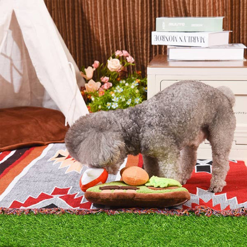 Puppy Grow A Garden Sniffle Veggies Interactive Plush Dog Toy Set - 3 Pc