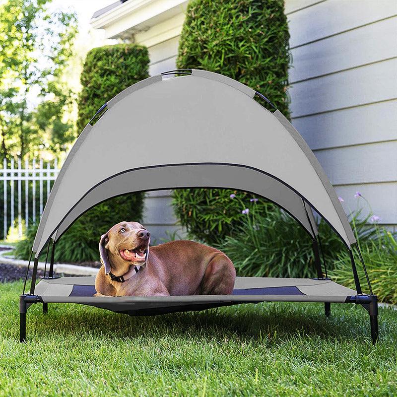 Raised Outdoor Camp Tent Bed - Weather Resistant