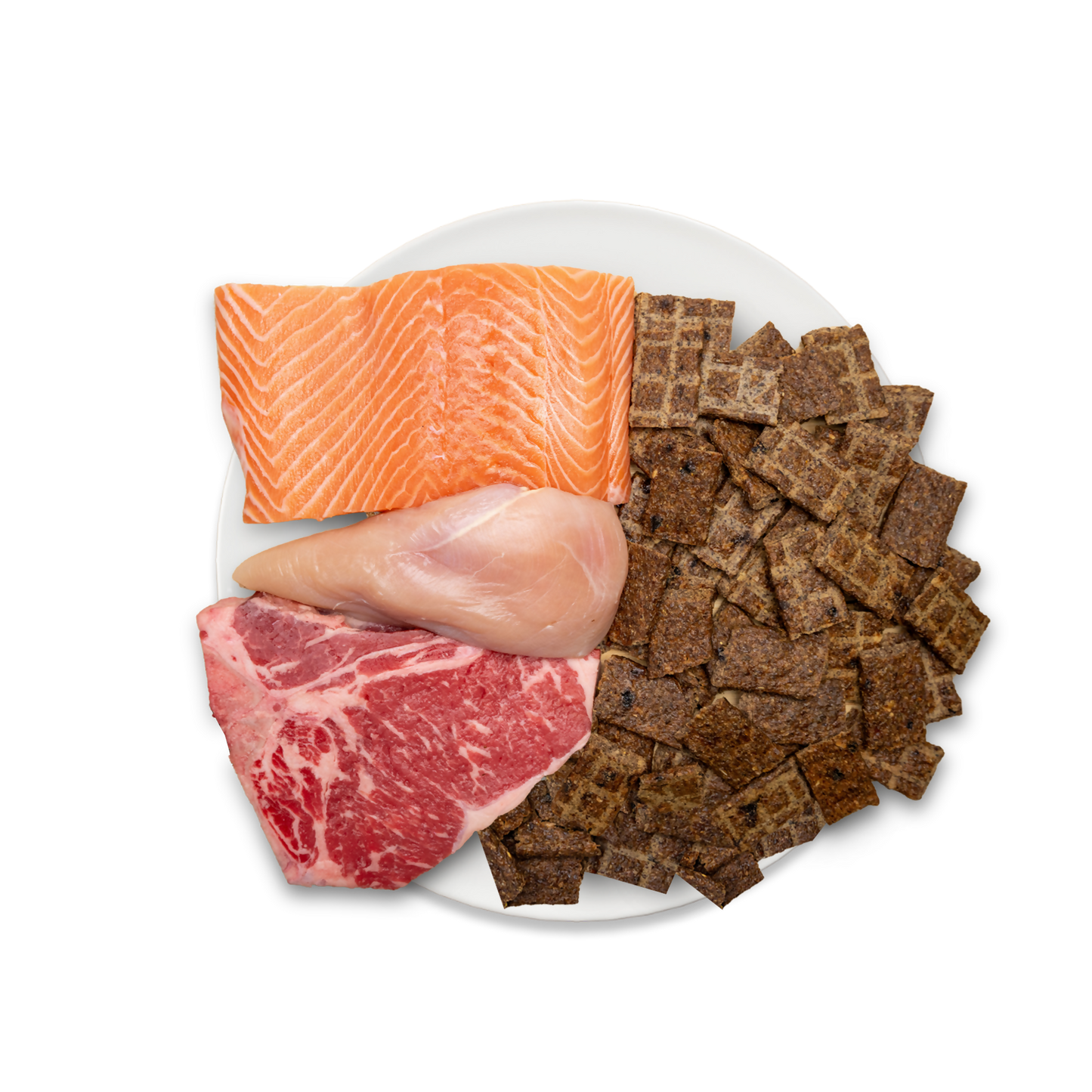 Farm To Fluffy Grass-Fed Beef Dog Treats, Antibiotic Free, Sustainable Bag - 5 oz