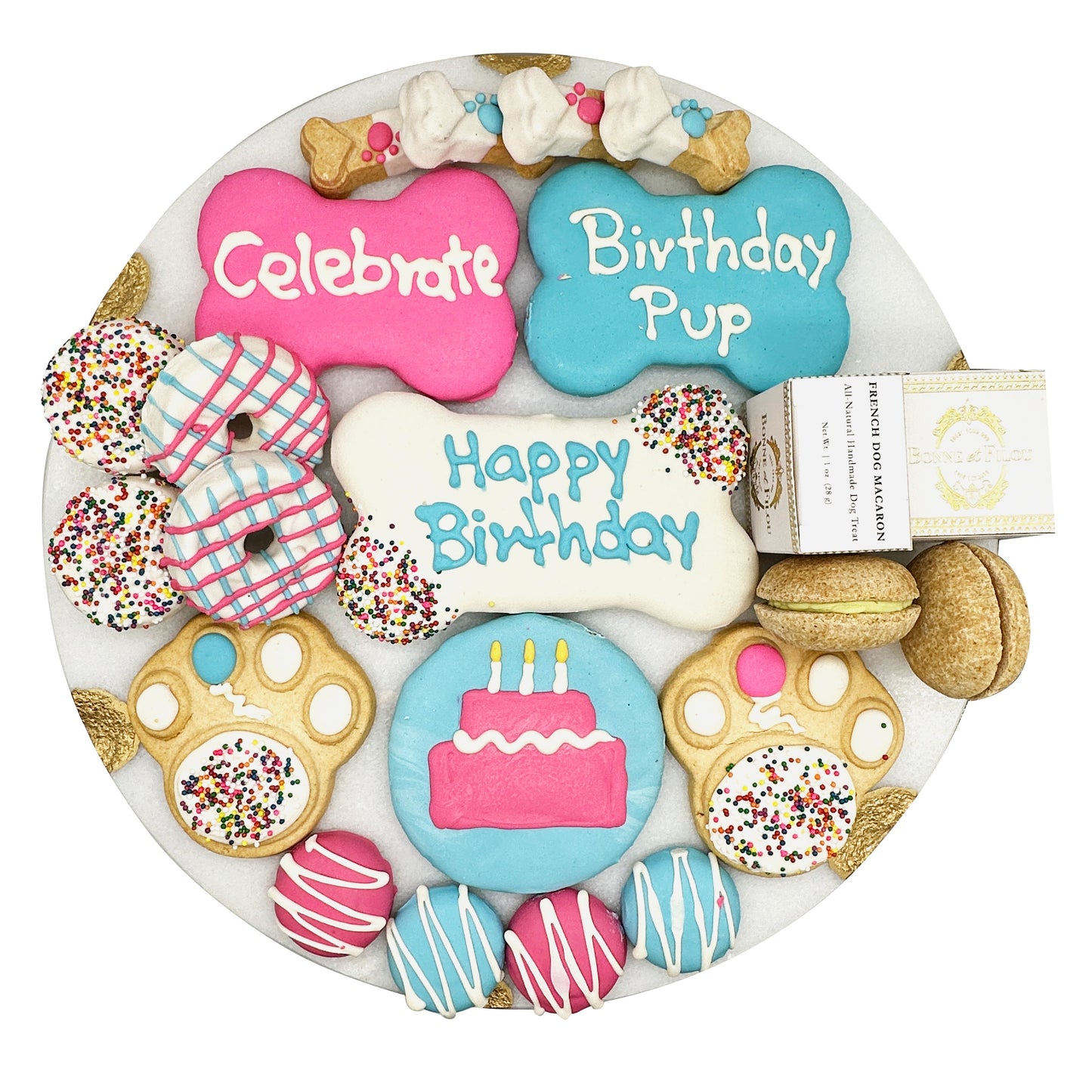 Dog Treats Happy Birthday Treats Gift Box for Daily Use - main product image for dog treats