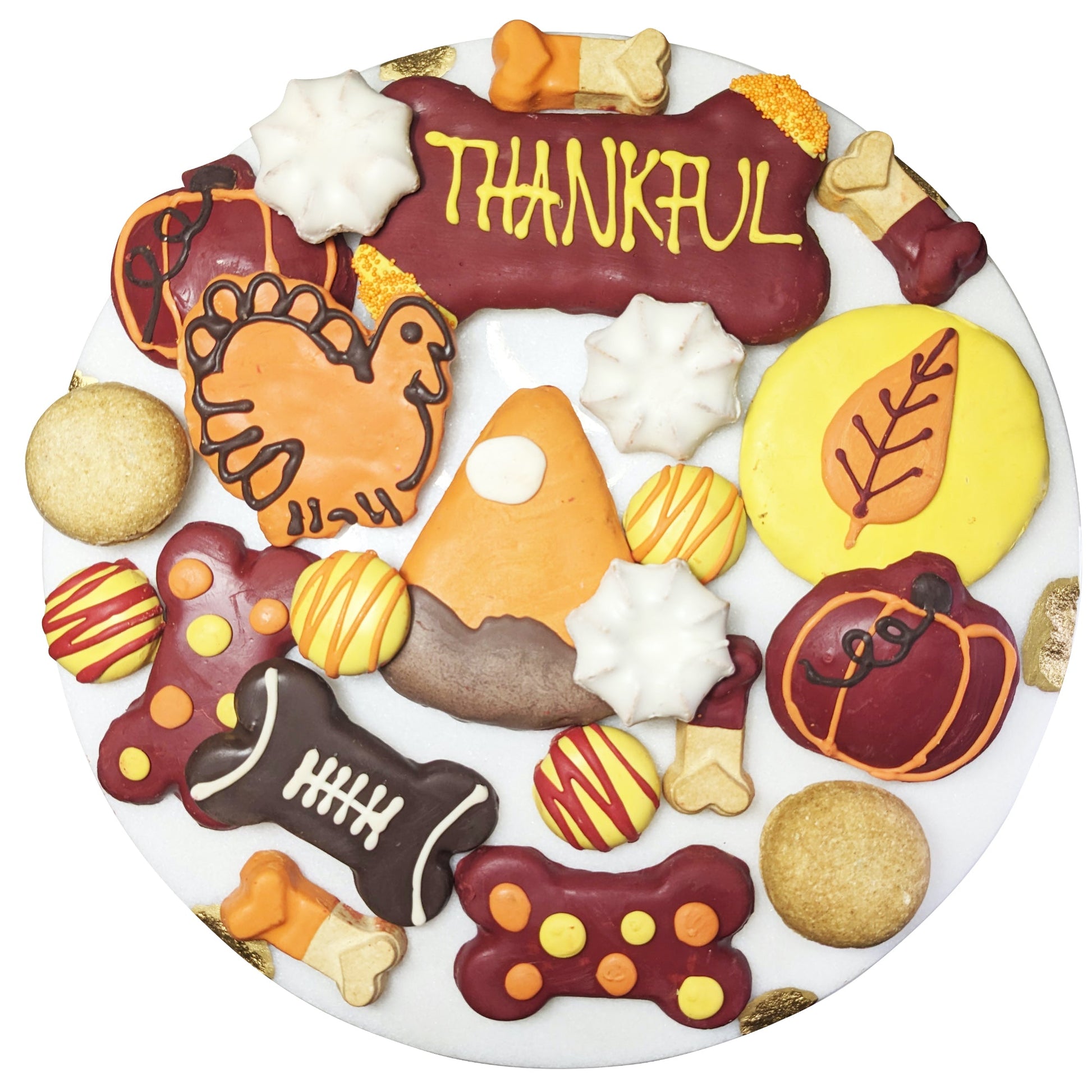 Dog Treats Thankful Themed Treats Gift Box for Daily Use - main product image for dog treats