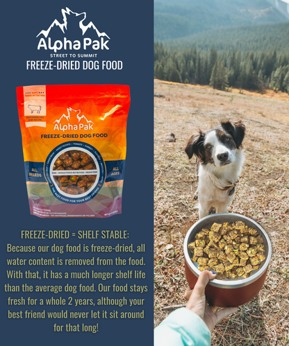 Dog Food Freeze Dried Raw Beef 16oz Premium 👑