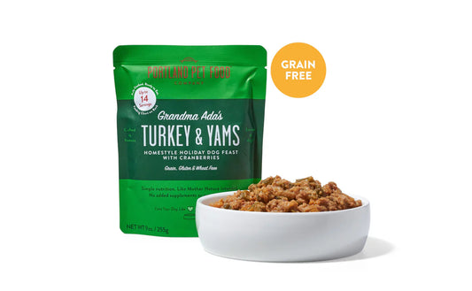 Portland Dog Grain Free Grandma Ada's Turkey & Yams (9oz)