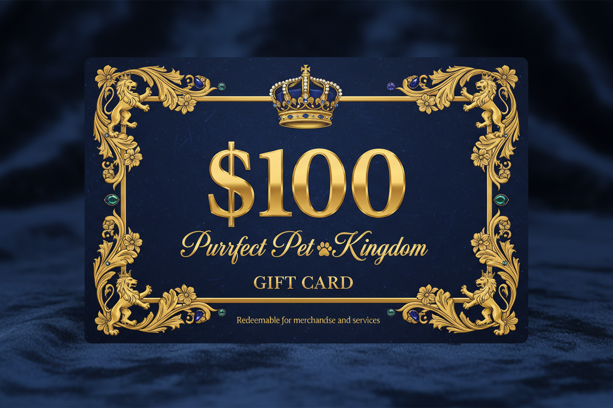 Gift Card Purrfect Pet Kingdom $100