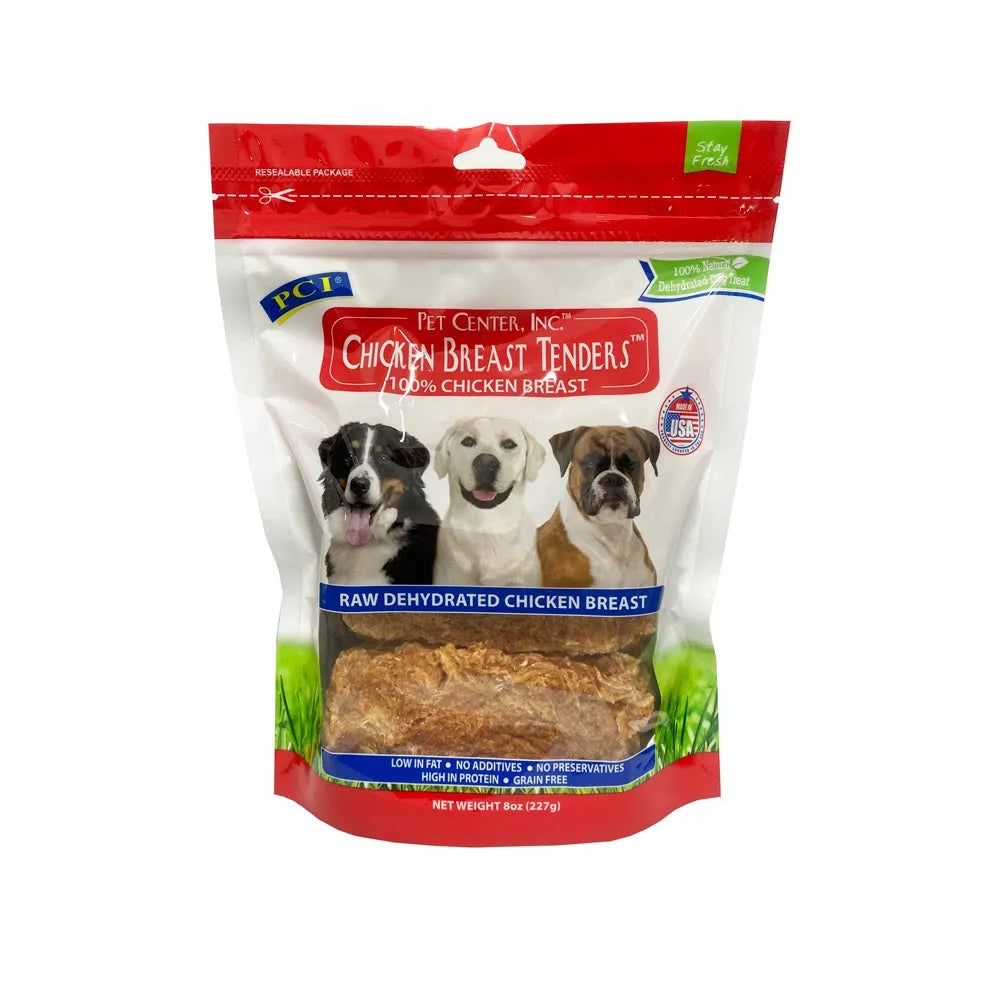 100% Real Chicken Breast Tenders by Purrfect Pet Kingdom, 8oz dog treats, high protein, budget-friendly, new arrival for p...