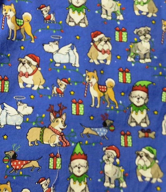 Cartoon Pups Christmas Bandana