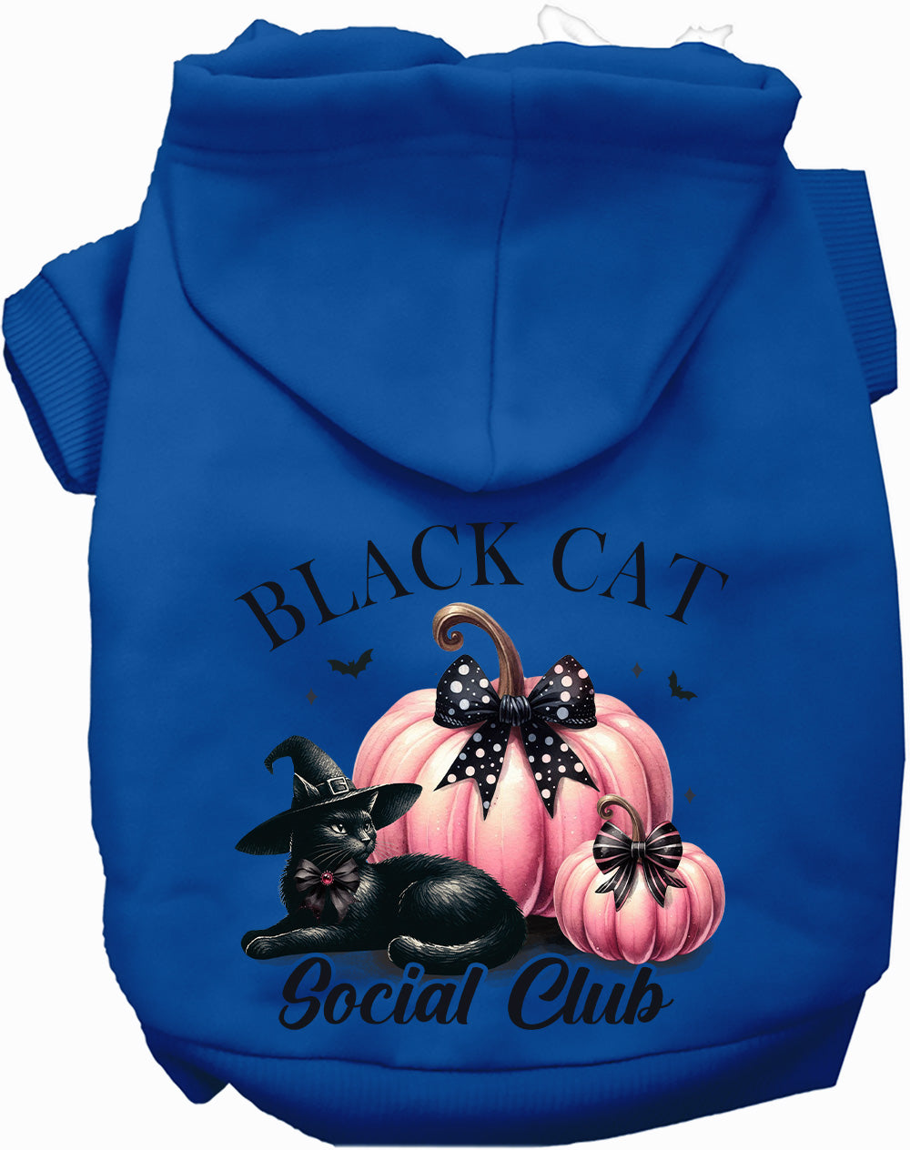 Dog Hoodie Cat Social Club Halloween for Festive Style Pet