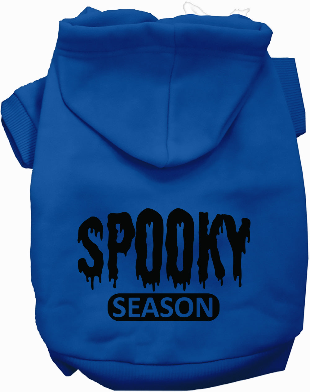 Dog Hoodie Bloody Spooky Season for Festive Halloween Style