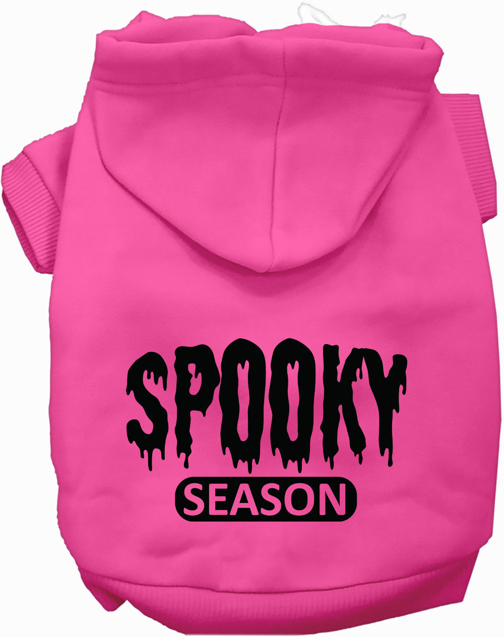 Dog Hoodie Bloody Spooky Season for Festive Halloween Style
