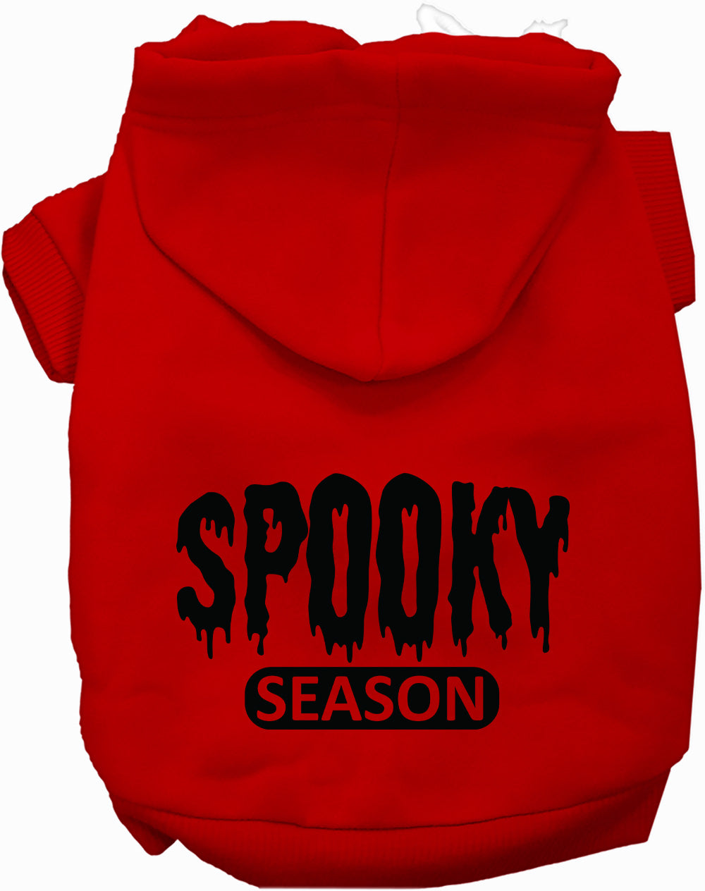 Dog Hoodie Bloody Spooky Season for Festive Halloween Style