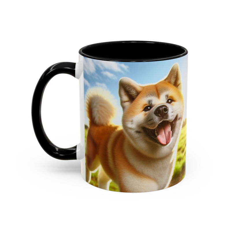 Akita Accent Coffee Mug - Perfect Gift for Dog Lovers