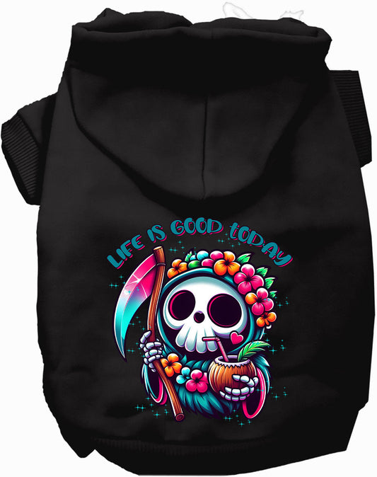 Purrfect Kingdom™ - Tropical Grim Reaper Festive Hoodie