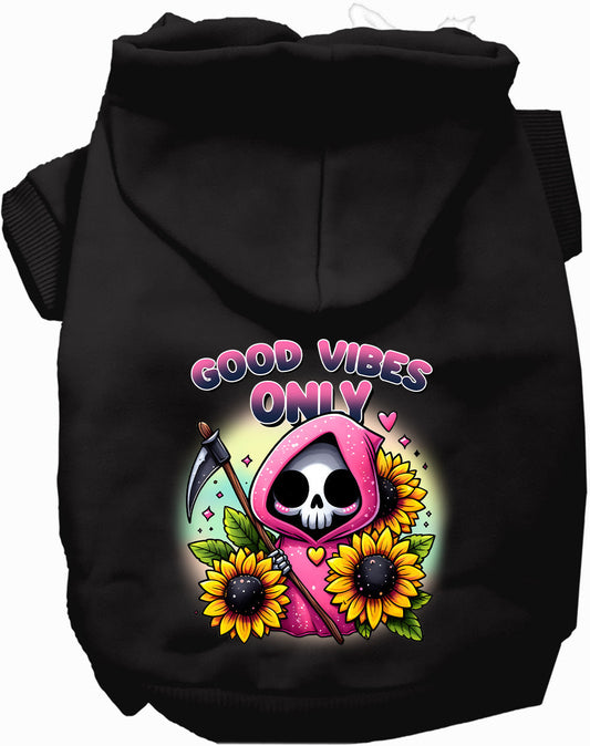Dog Hoodie Sun Flowers and Scythes for Festive Flair Wear