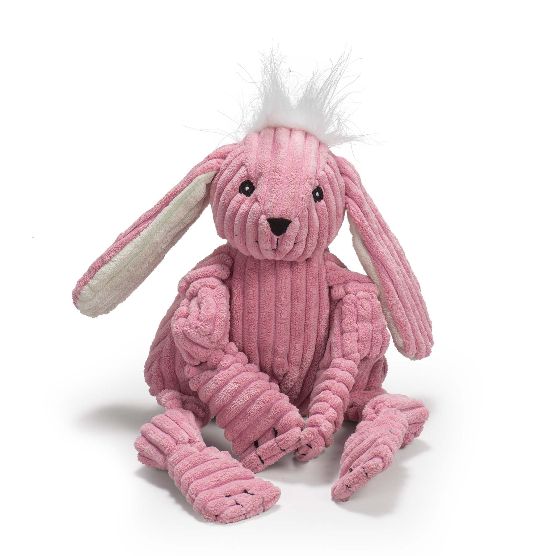 Dog Toy Bitsy Bunny Knottie Plush Toy for Daily Use Essentia - lifestyle product image for dog toy
