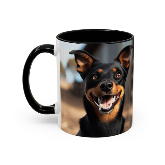 Working Kelpie Accent Coffee Mug - Perfect Gift for Dog Lovers