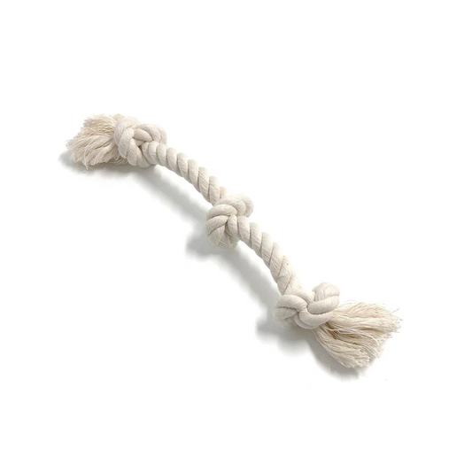 Boba & Vespa 100% Organic Cotton Rope Dog Toy - 5 Sizes