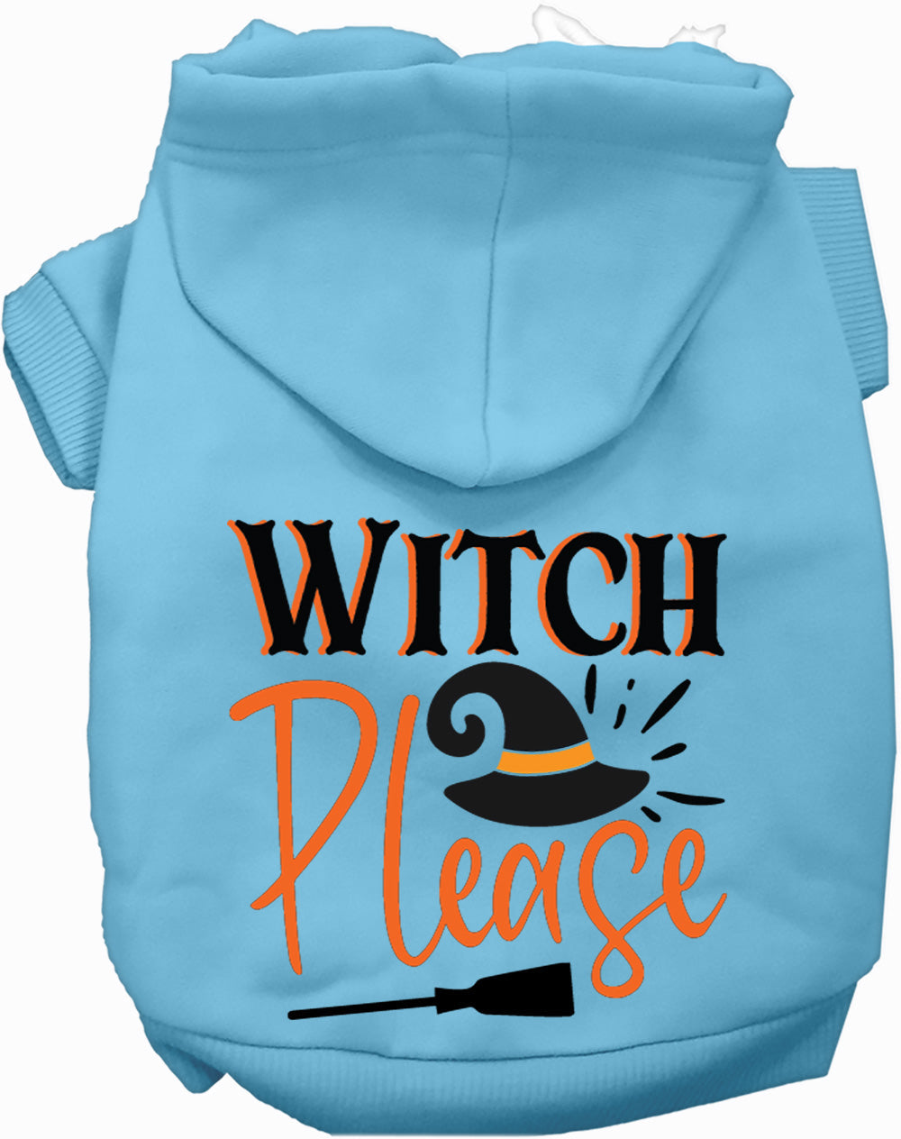 Dog Hoodie Witch Please Halloween for Festive Spirit Wear