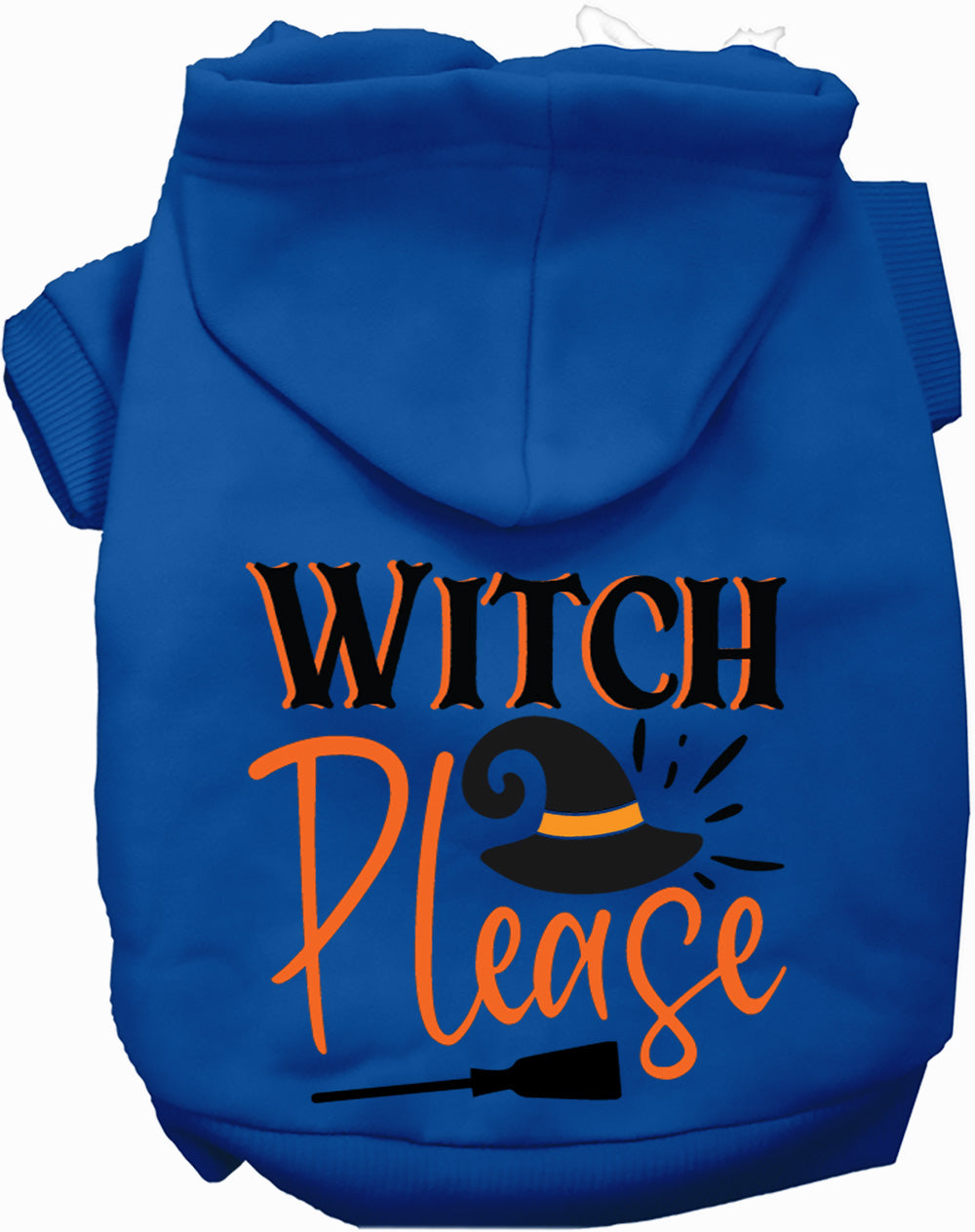 Dog Hoodie Witch Please Halloween for Festive Spirit Wear
