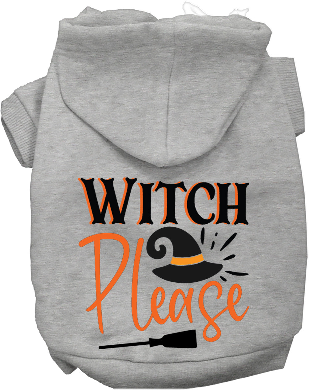 Dog Hoodie Witch Please Halloween for Festive Spirit Wear