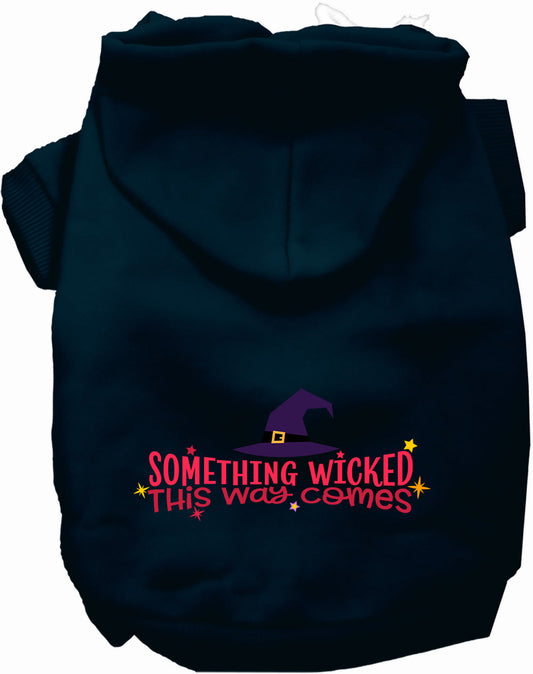 Dog Hoodie Something Wicked Halloween for Festive Comfort