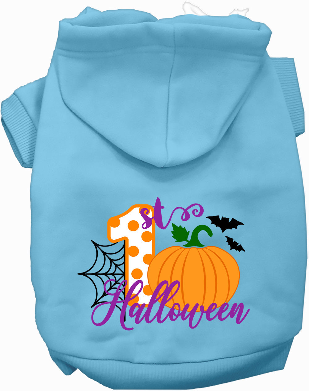 Dog Hoodie My First Halloween for Festive Pet Memory Wear