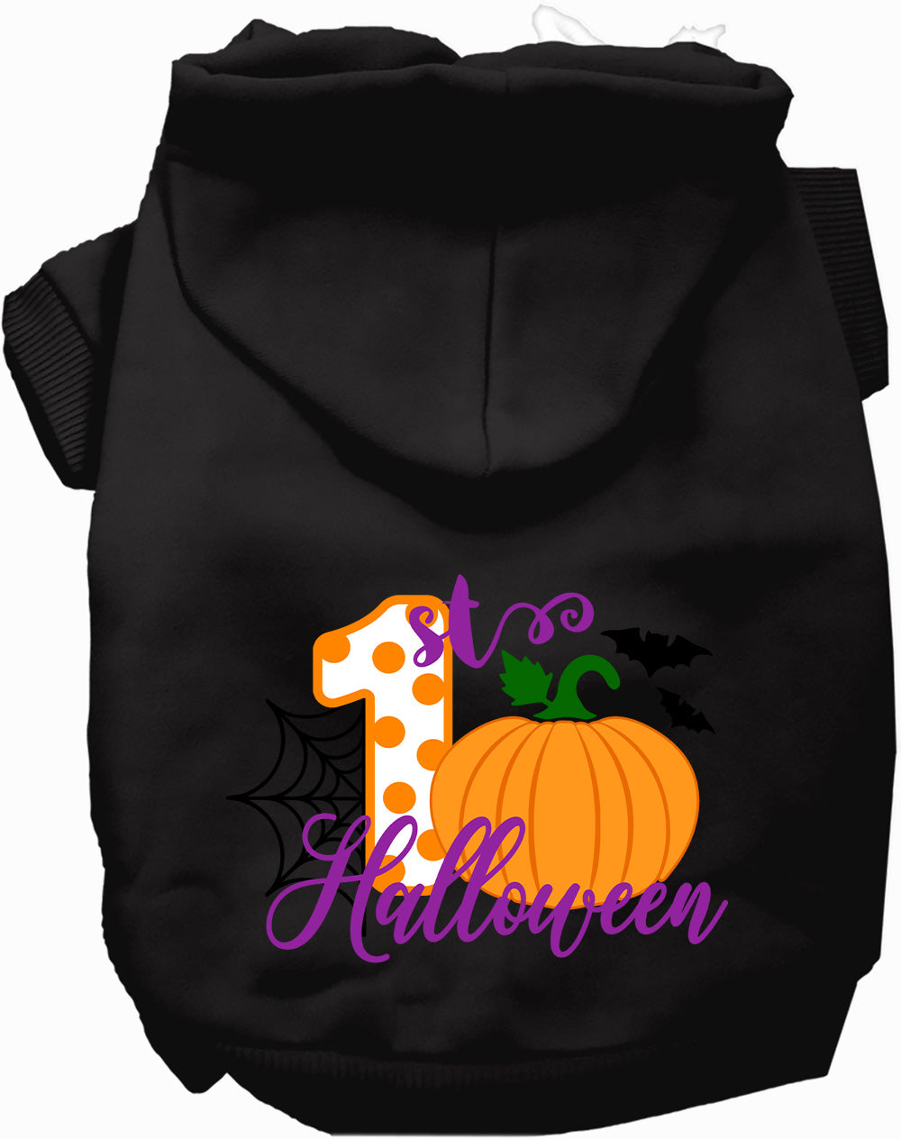 Dog Hoodie My First Halloween for Festive Pet Memory Wear