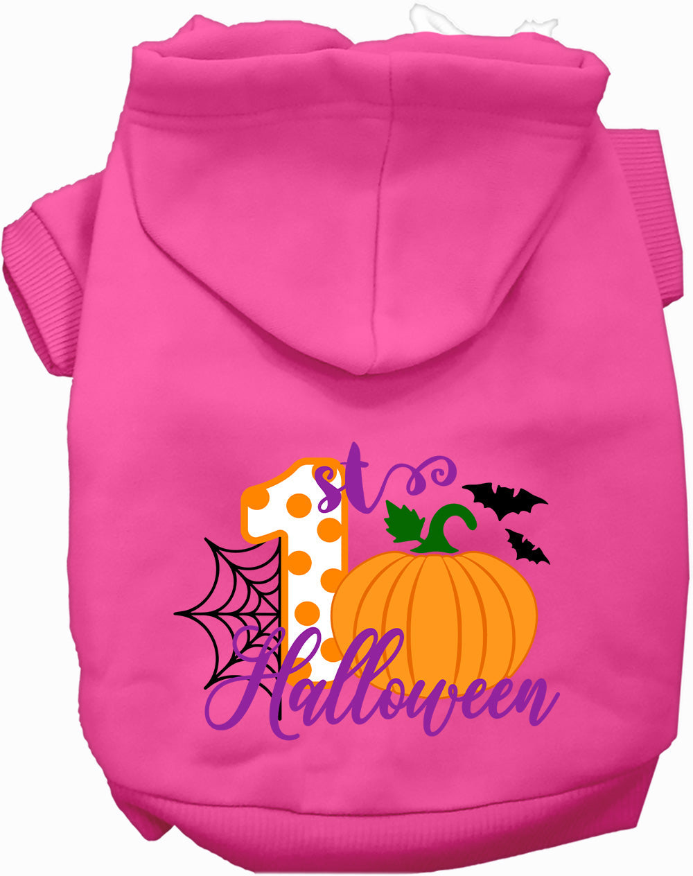 Dog Hoodie My First Halloween for Festive Pet Memory Wear