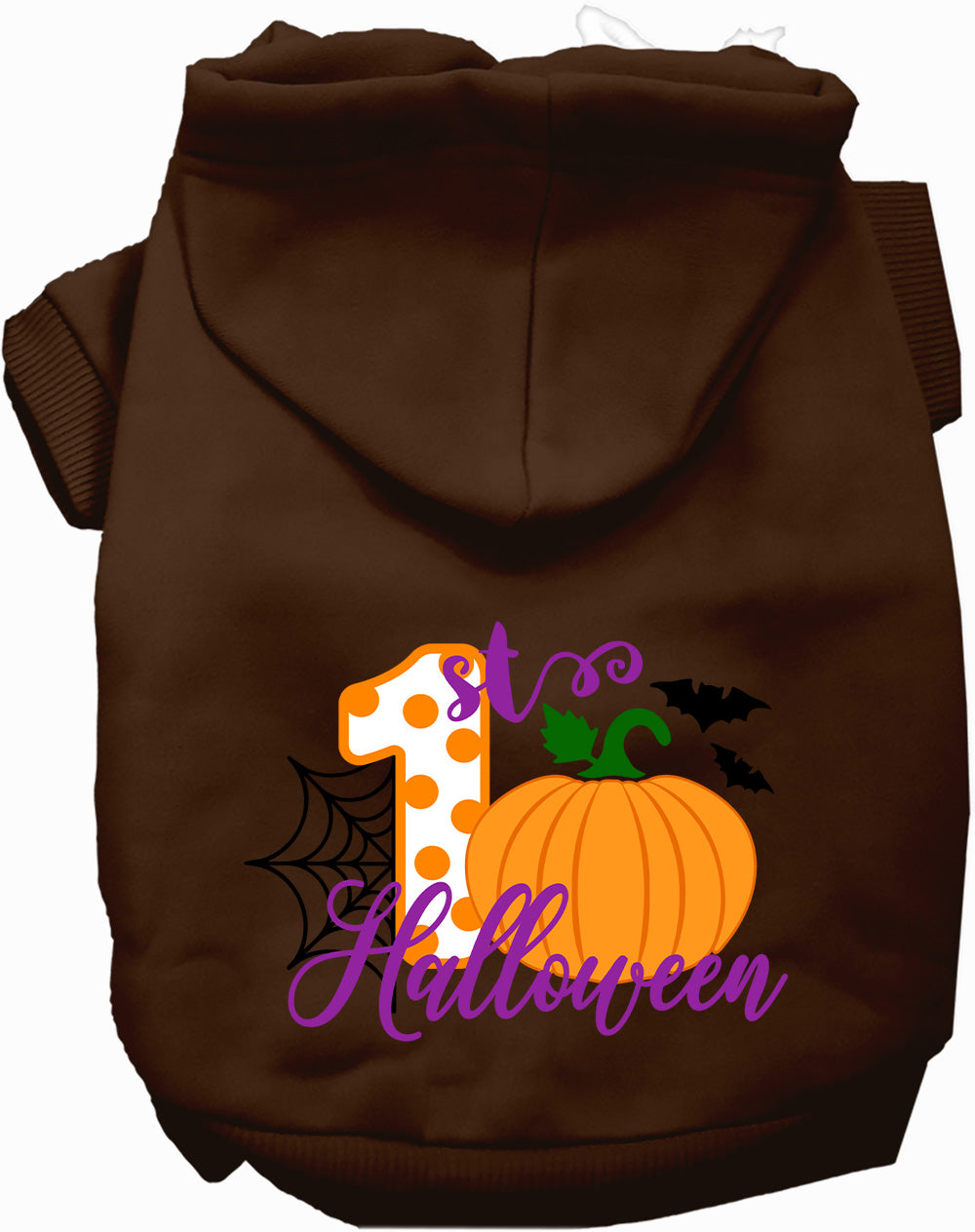 Dog Hoodie My First Halloween for Festive Pet Memory Wear