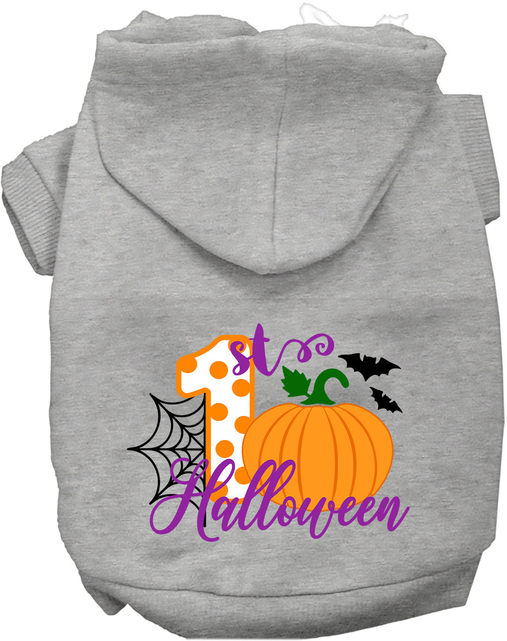 Dog Hoodie My First Halloween for Festive Pet Memory Wear