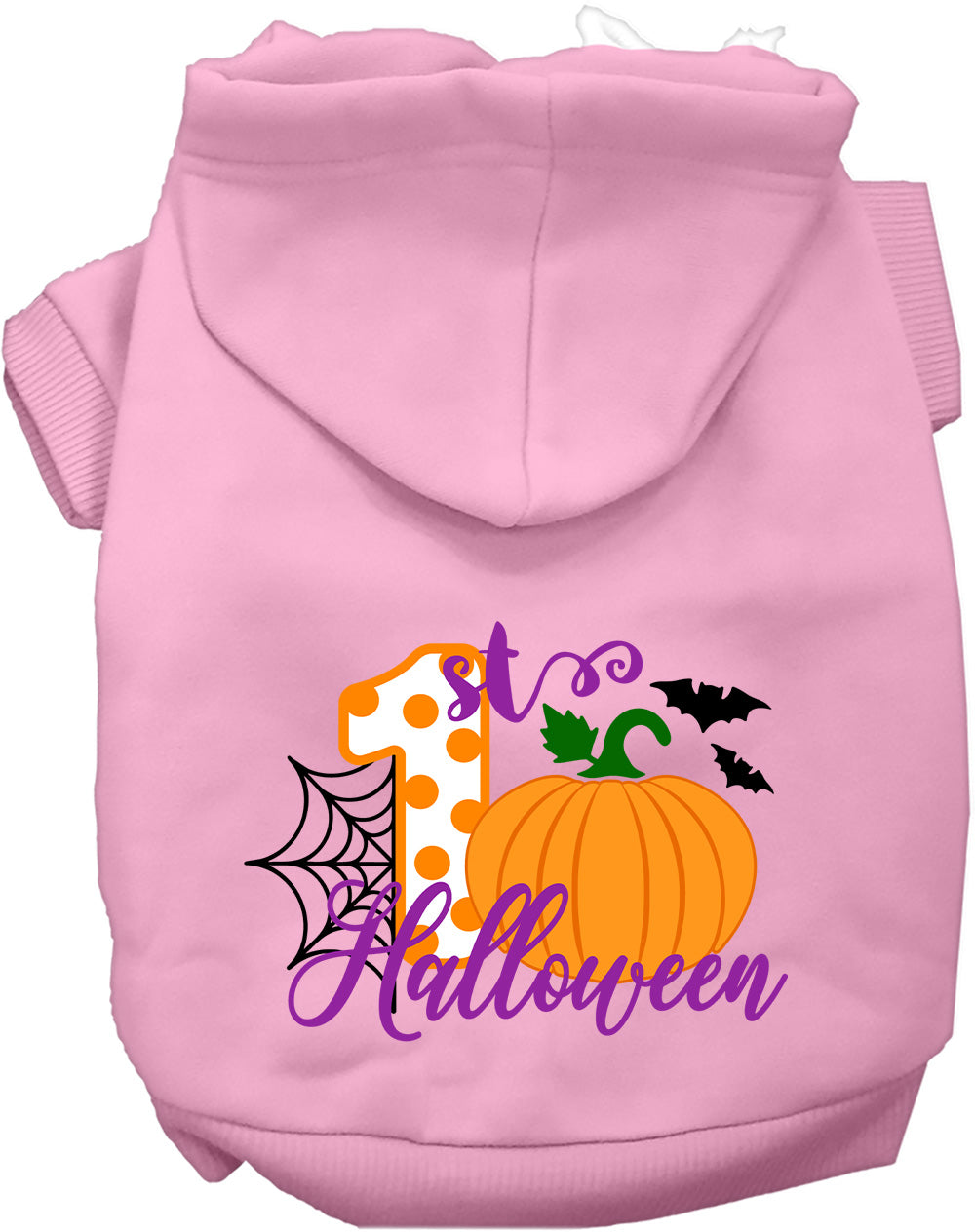 Dog Hoodie My First Halloween for Festive Pet Memory Wear