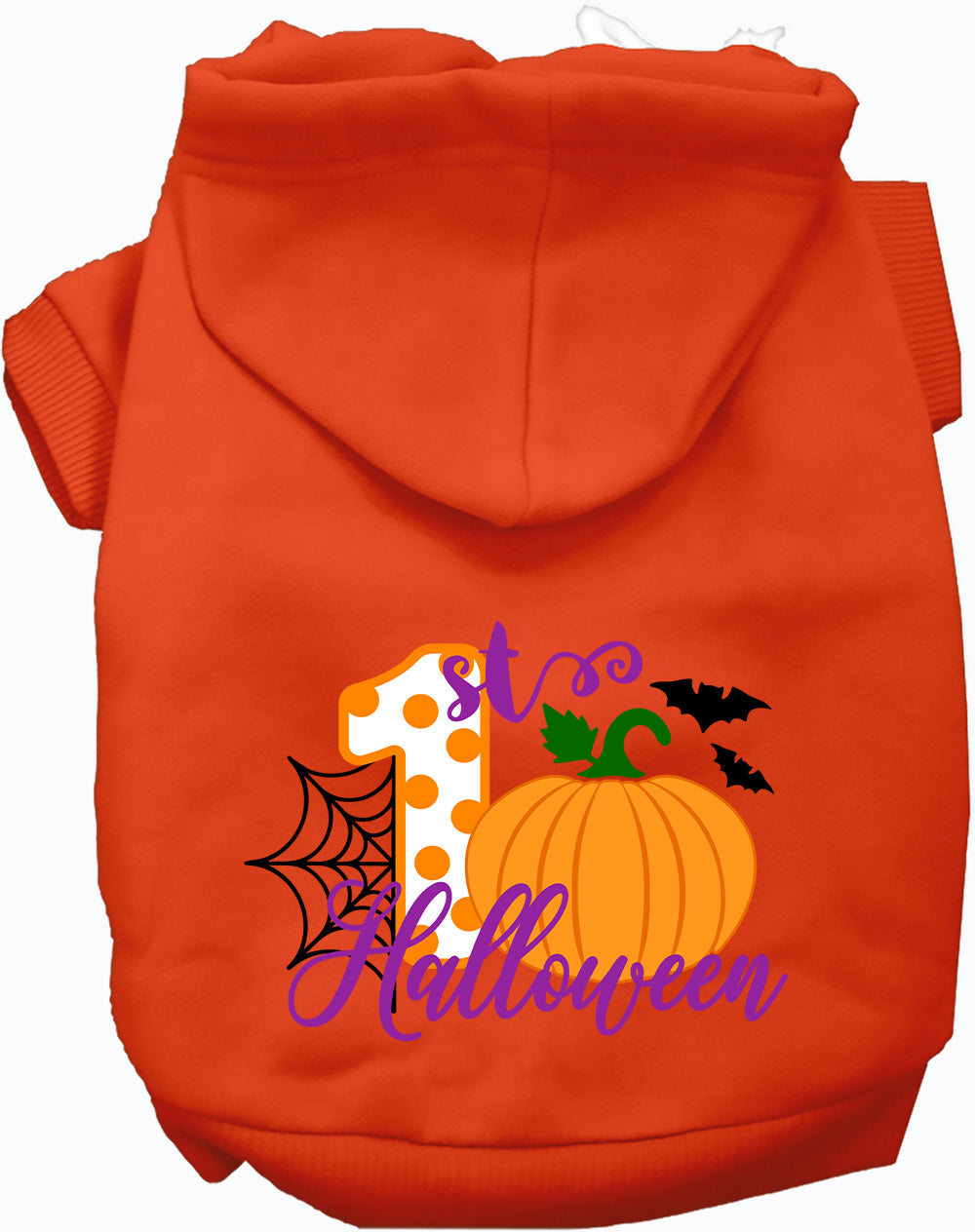 Dog Hoodie My First Halloween for Festive Pet Memory Wear