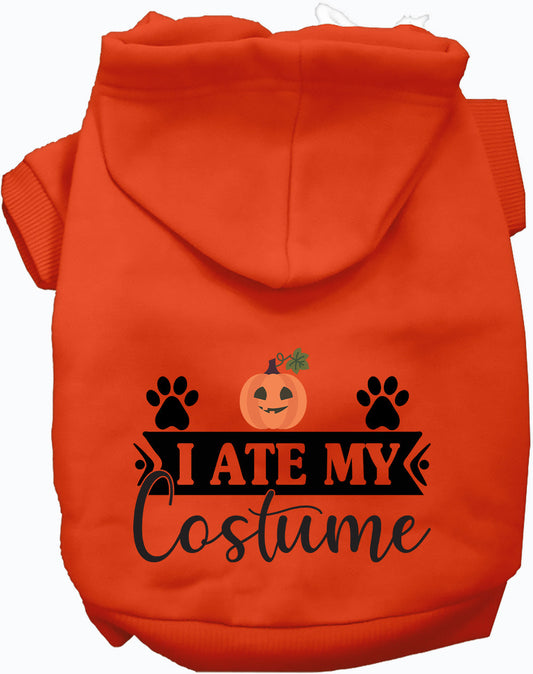Dog Hoodie Ate My Costume Halloween for Festive Delight for
