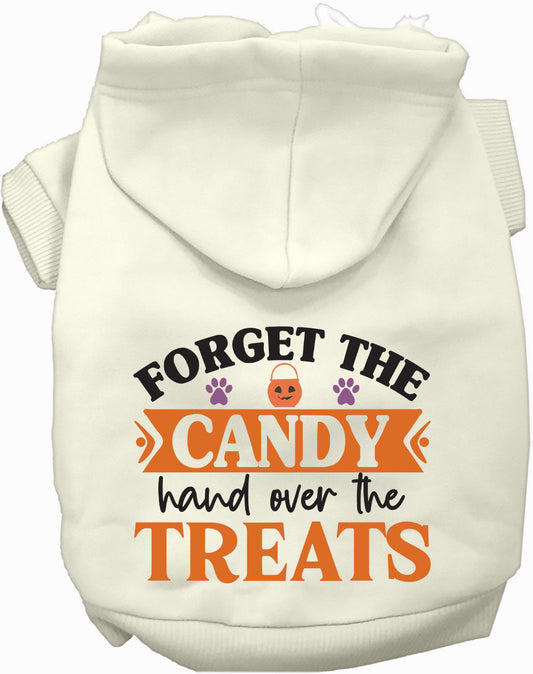 Dog Hoodie Forget the Candy Halloween for Festive Fun Wear