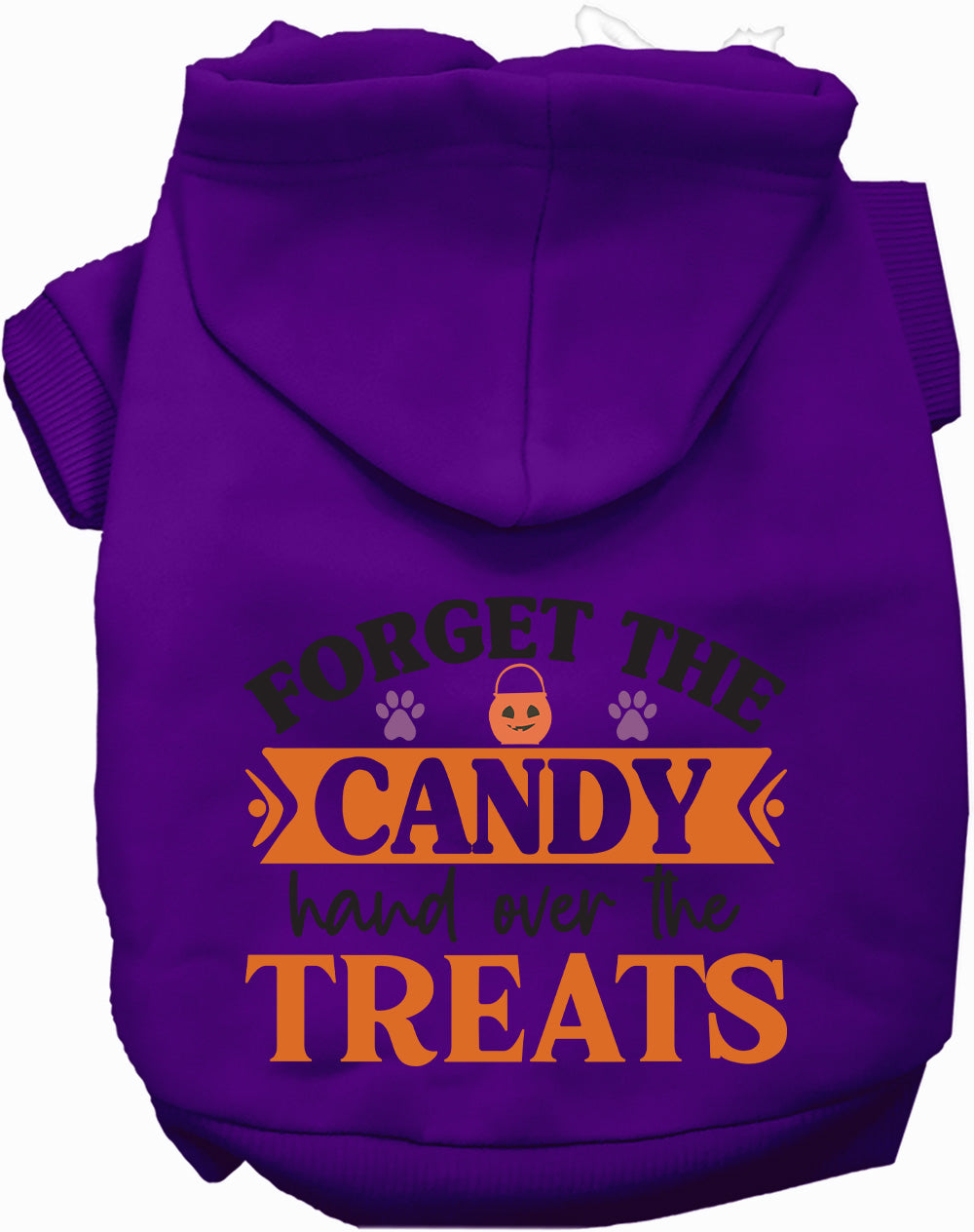 Dog Hoodie Forget the Candy Halloween for Festive Fun Wear