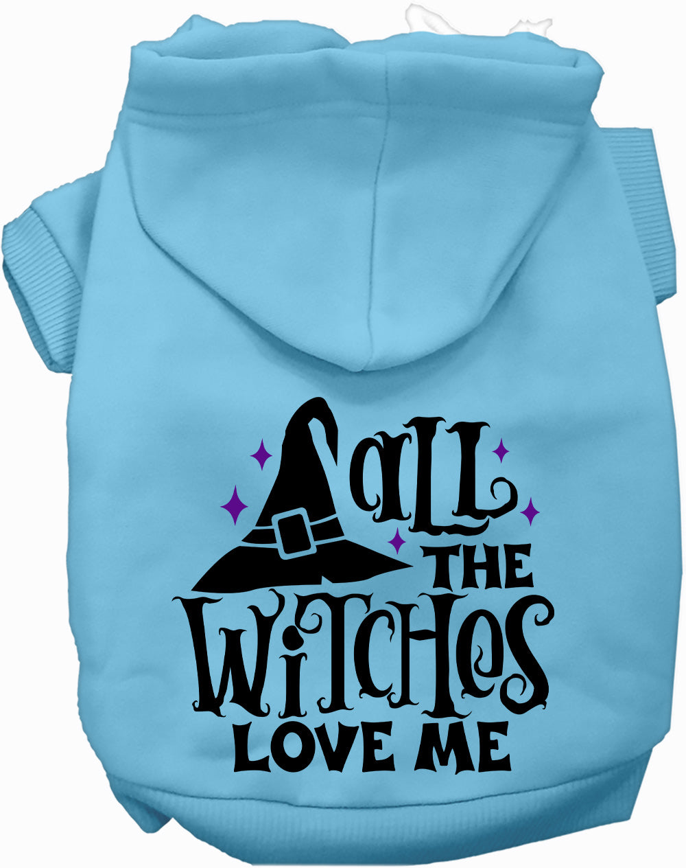 Dog Hoodie All the Witches Love Me for Festive Spirit for