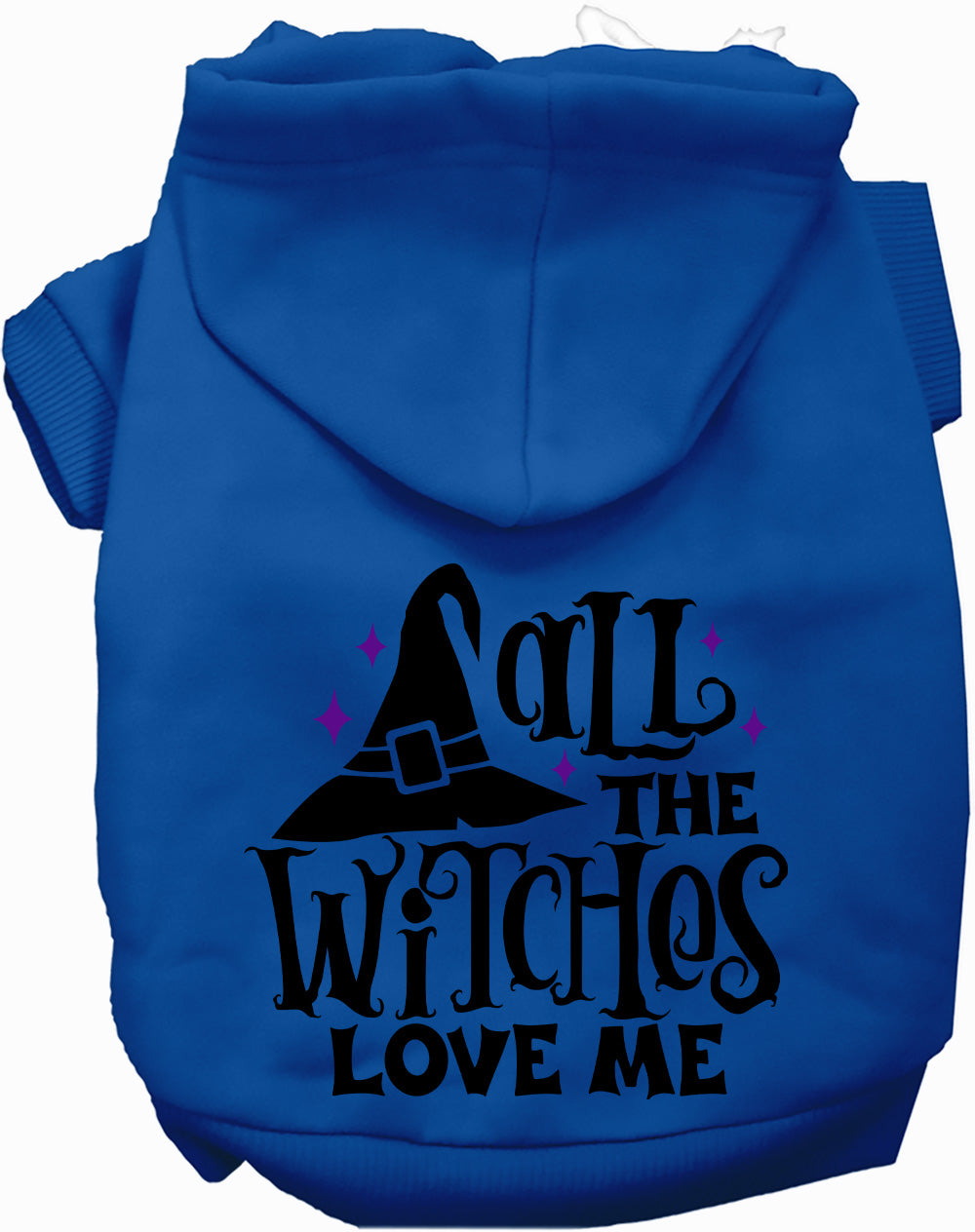 Dog Hoodie All the Witches Love Me for Festive Spirit for