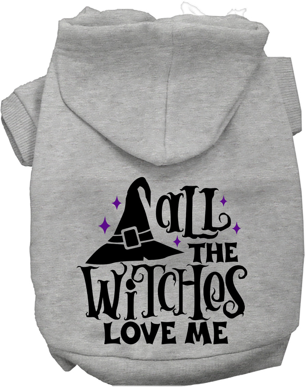Dog Hoodie All the Witches Love Me for Festive Spirit for