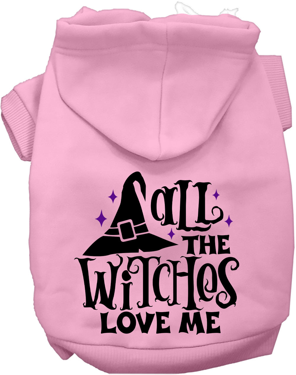 Dog Hoodie All the Witches Love Me for Festive Spirit for