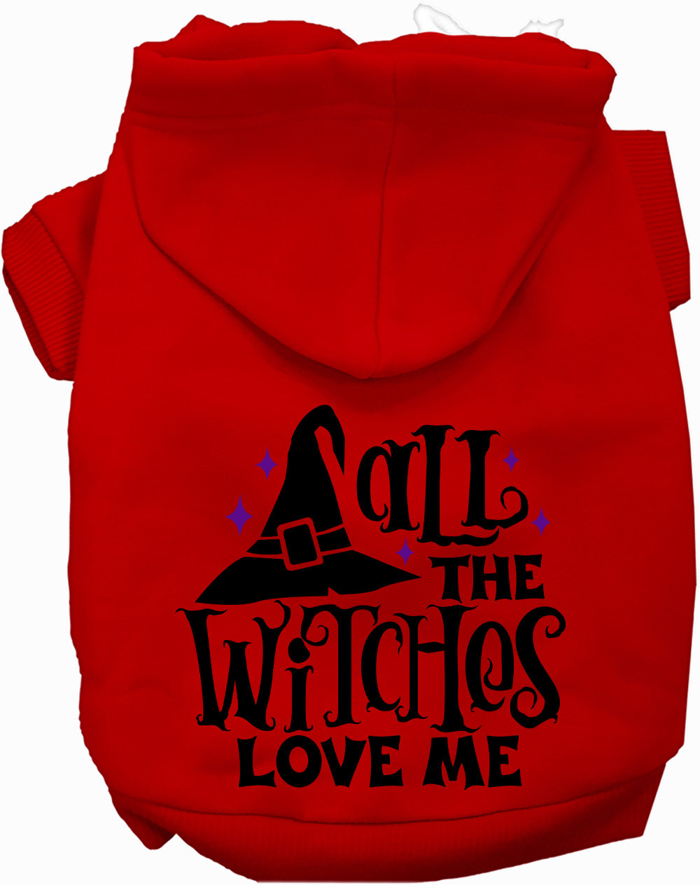 Dog Hoodie All the Witches Love Me for Festive Spirit for
