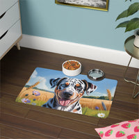 Pet Food Mat (12x18) - Catahoula Leopard Dog