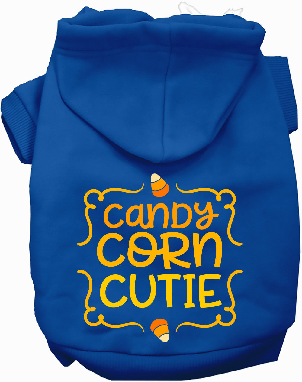 Dog Hoodie Candy Corn Cutie for Sweet Festive Style Wear for