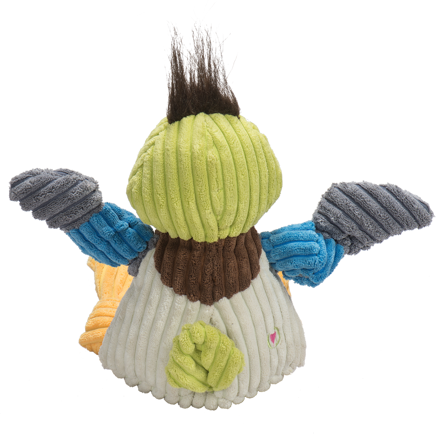 Dog Toy Dilly Duck Knottie Plush Toy for Daily Use Essential - close up product image for dog toy