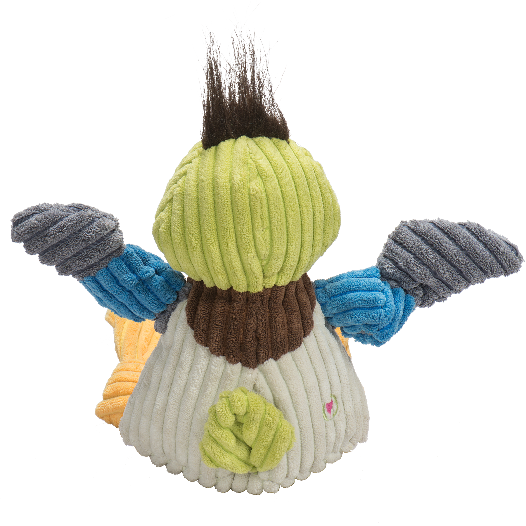 Dog Toy Dilly Duck Knottie Plush Toy for Daily Use Essential - close up product image for dog toy